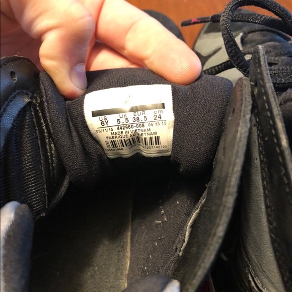 Nike Air Jordan 7 Fuchsia 2015 Basketball Sneakers GS Size 6Y/7.5W - Picture 4 of 4